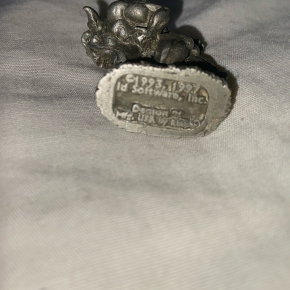 ID Software Inc. Pewter DEMON Miniature Figure mfg by Reaper - Picture 5 of 6